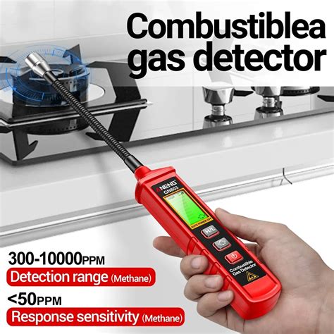 methane gas reader|handheld gas leak detection.